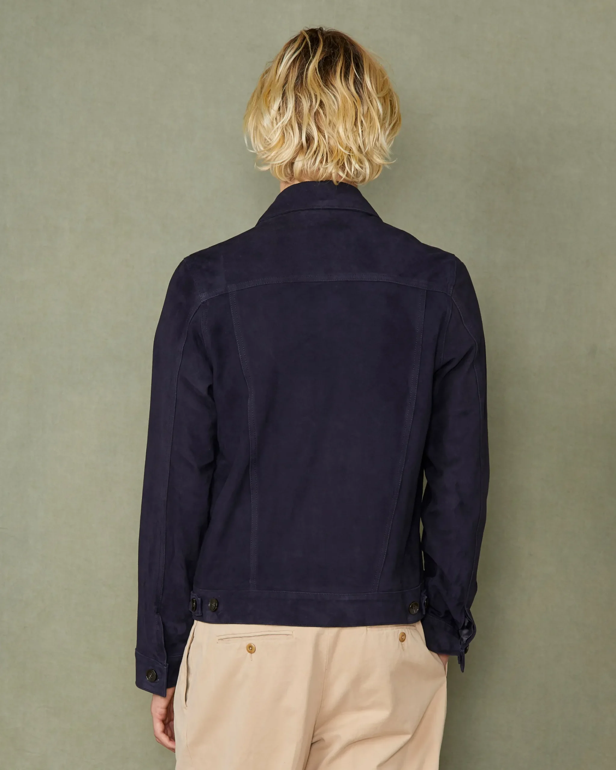 Blouson liam cuir de chèvre