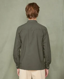 Chemise new soft collar popeline de coton organique