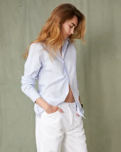 Chemise new soft collar popeline de coton organique