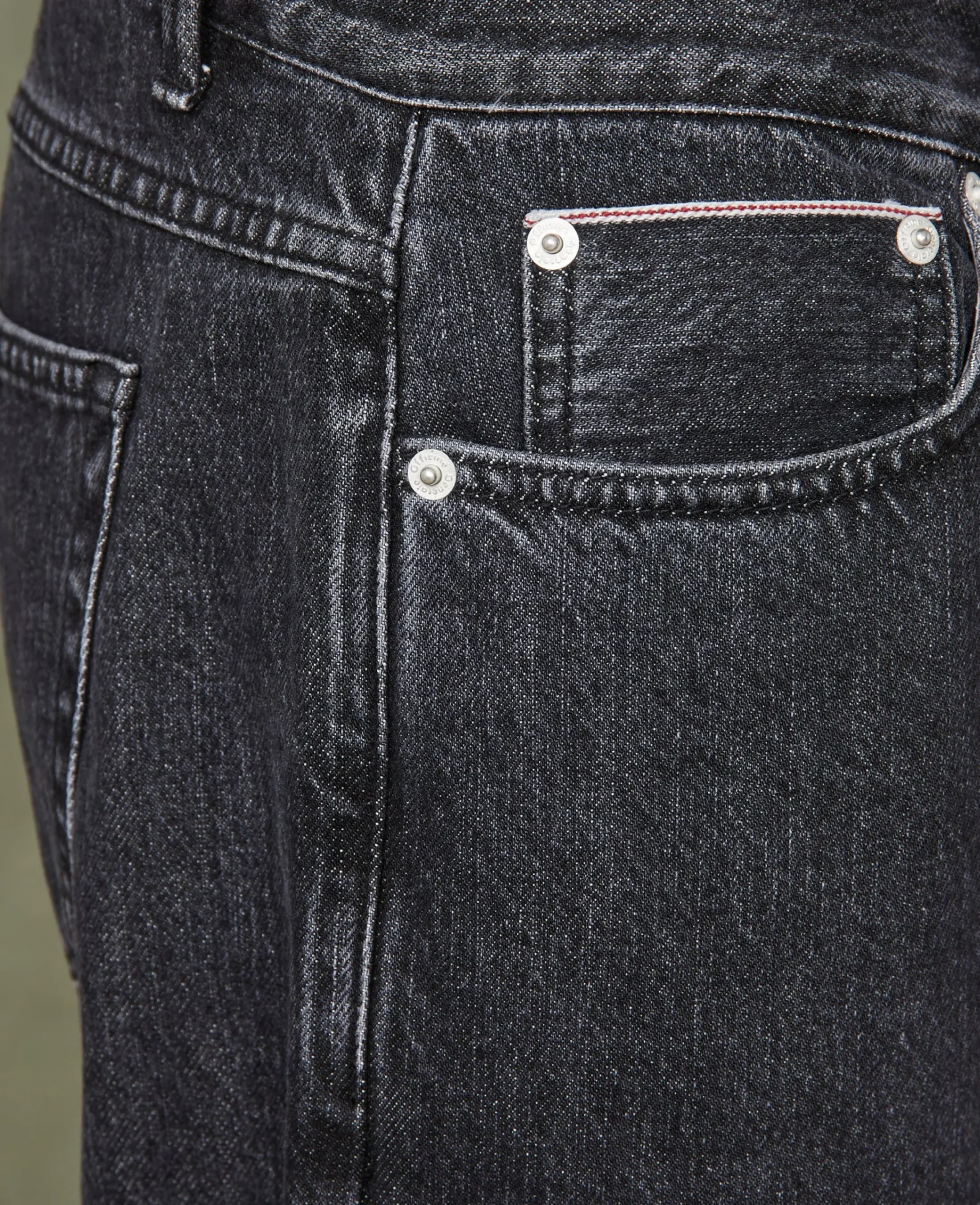 Jean droit denim selvedge japonais