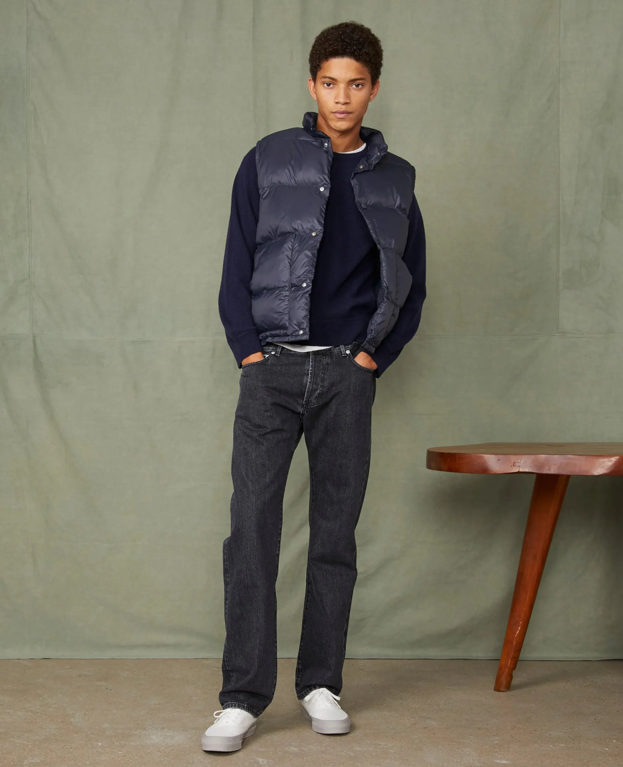 Jean droit denim selvedge japonais