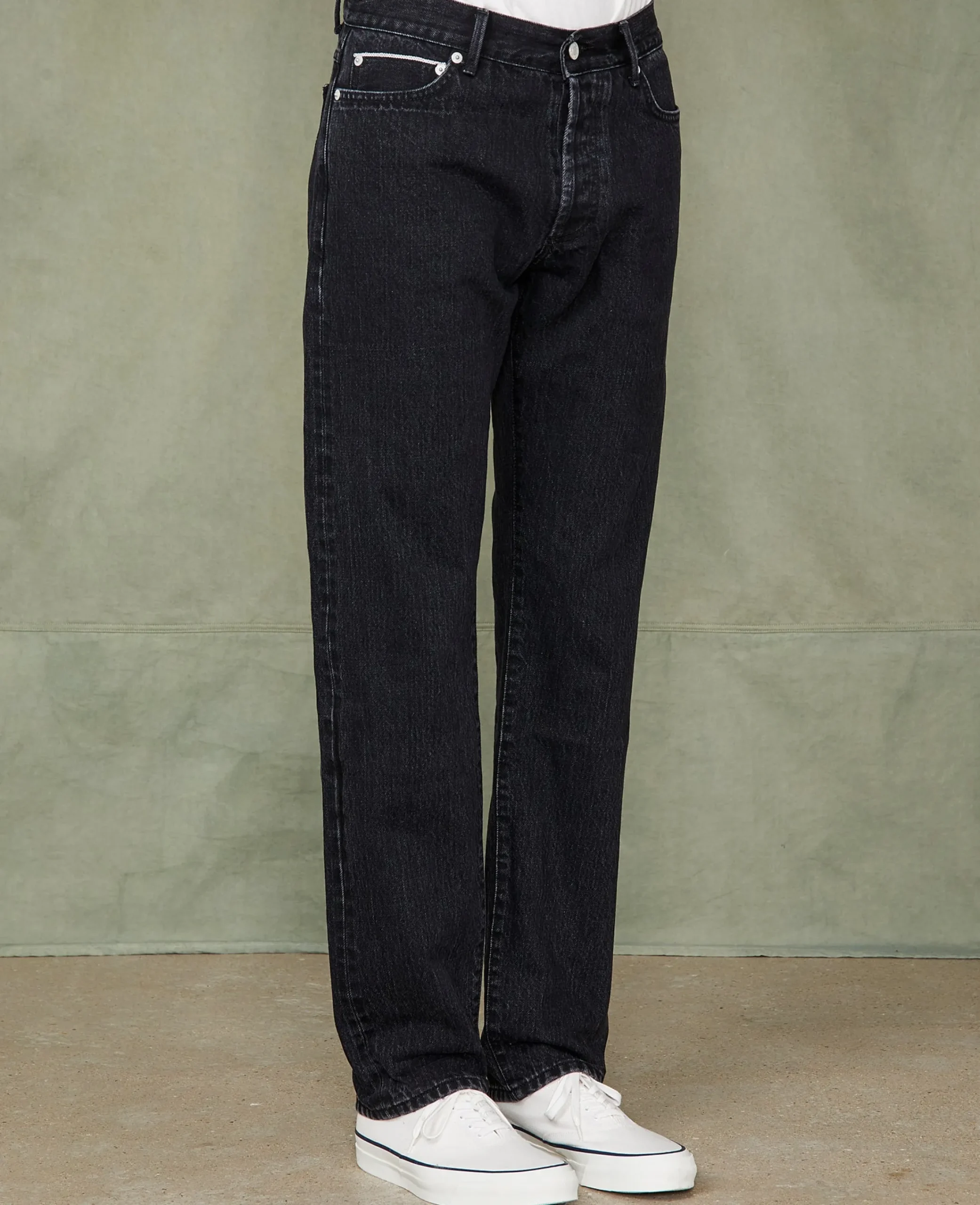 Jean droit denim selvedge japonais