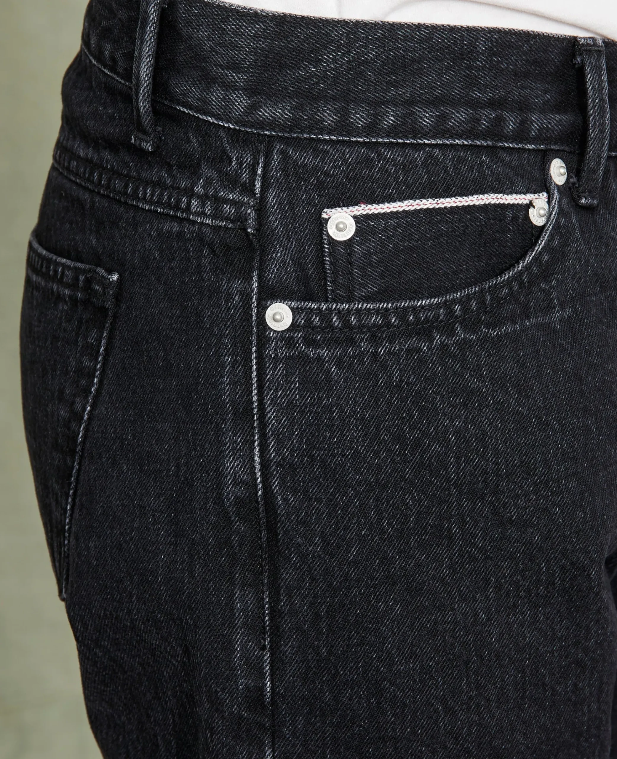 Jean droit denim selvedge japonais