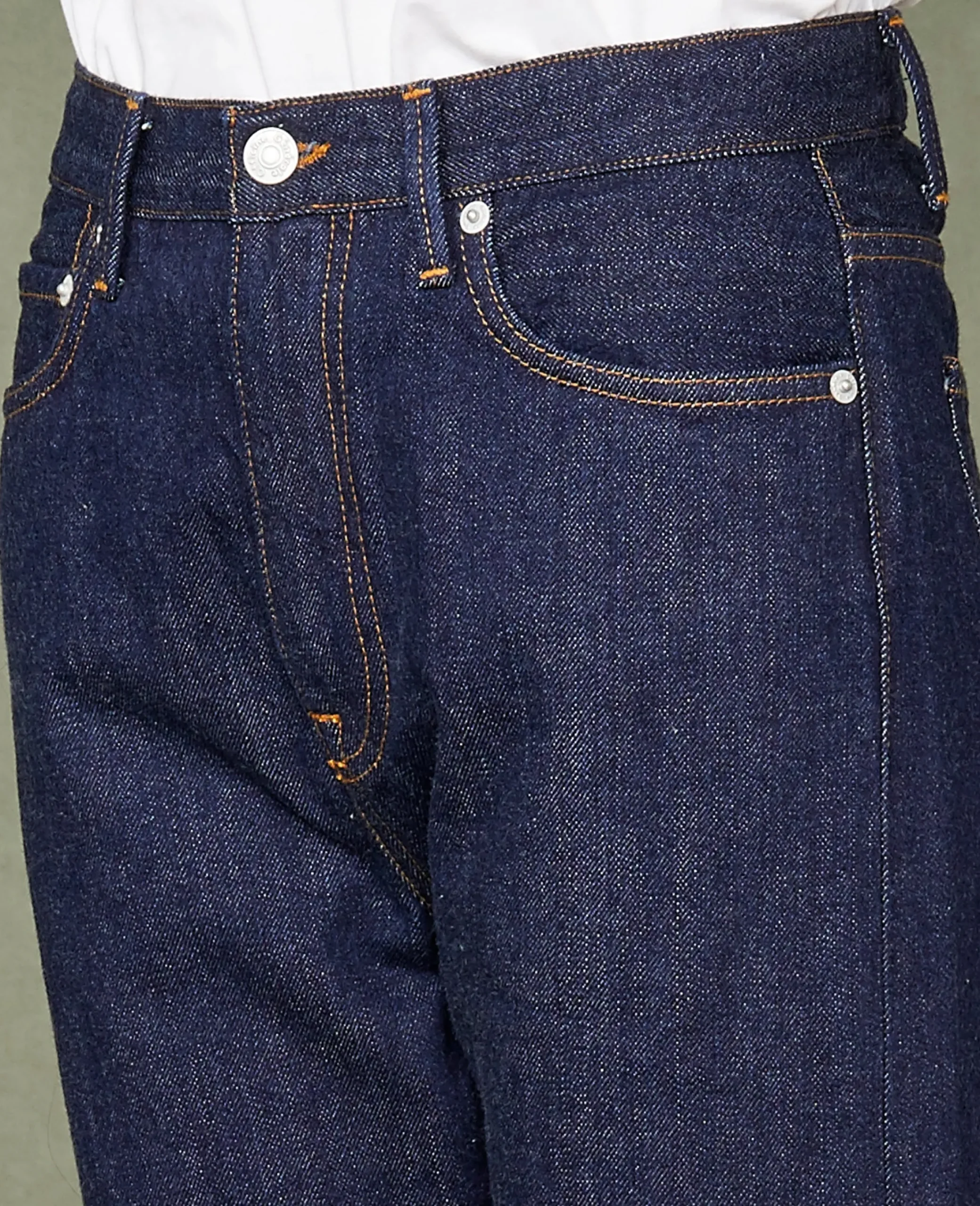 Jean droit denim selvedge japonais