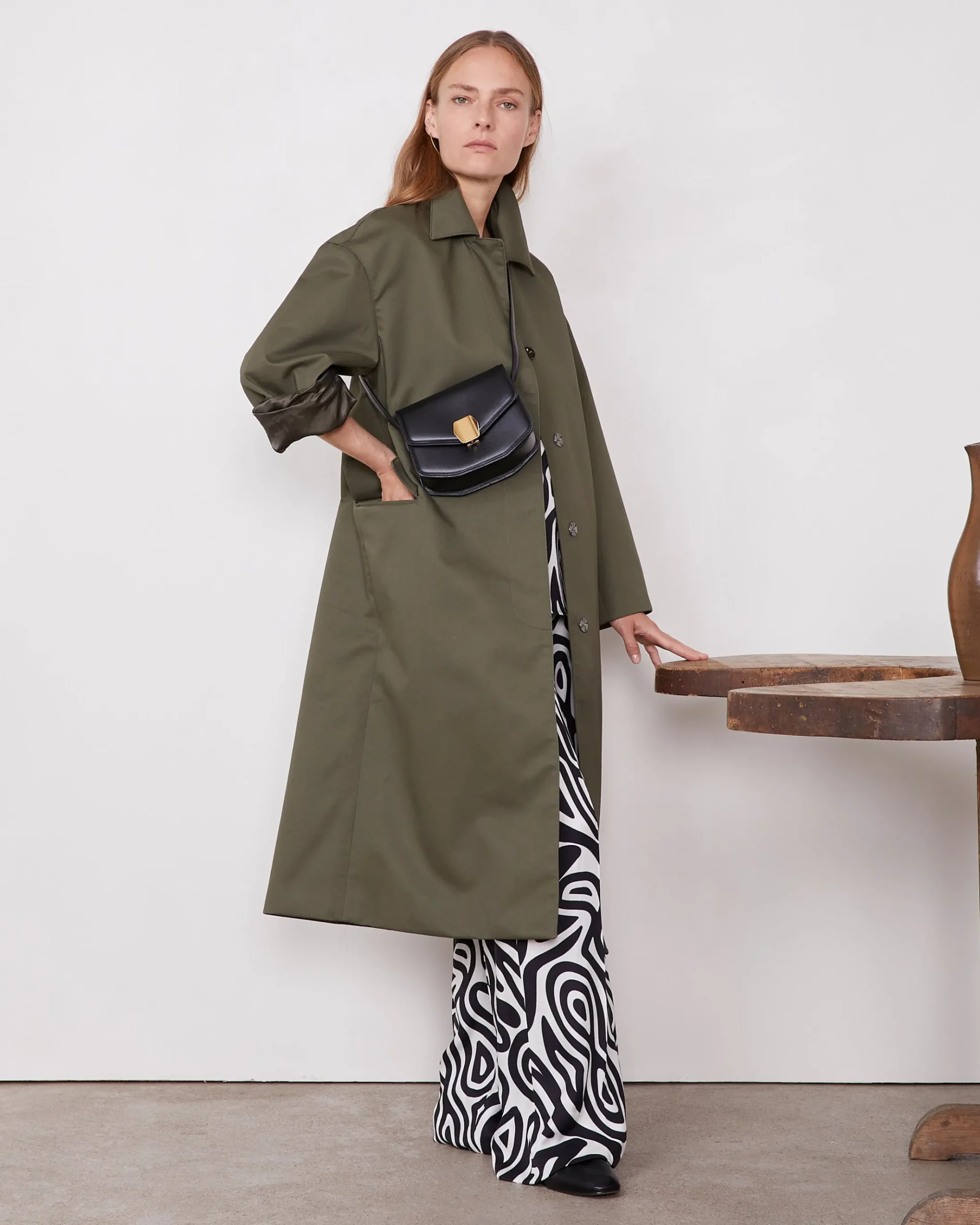 Le petit june bag cuir de veau italien