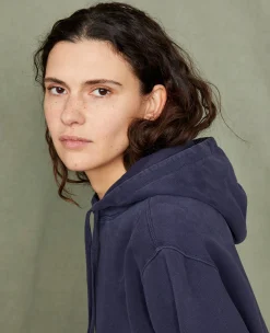Sweatshirt a capuche coton organique