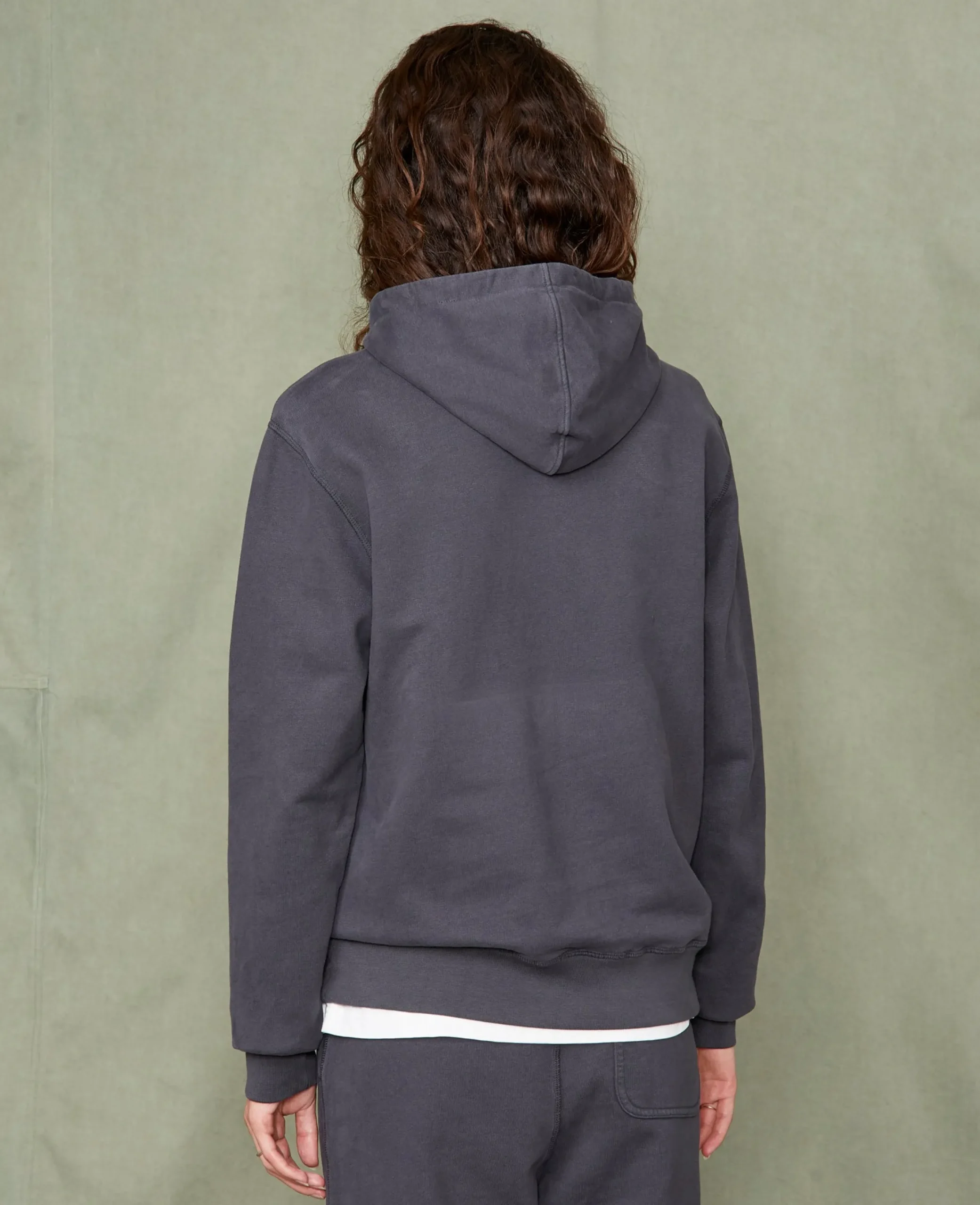 Sweatshirt a capuche coton organique