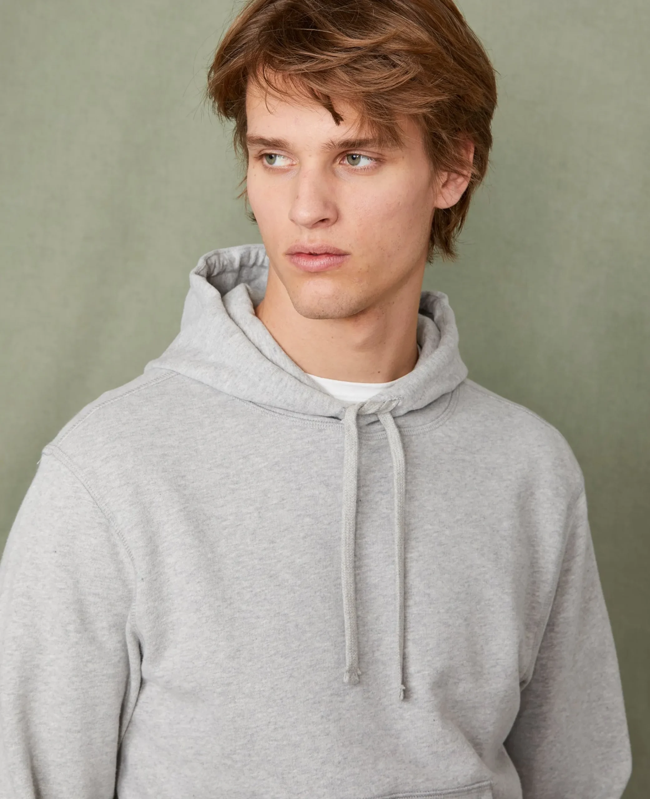 Sweatshirt a capuche coton organique