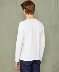 Tee-shirt manches longues coton organique et recyclé