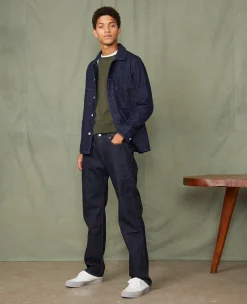 Veste chore denim selvedge japonais
