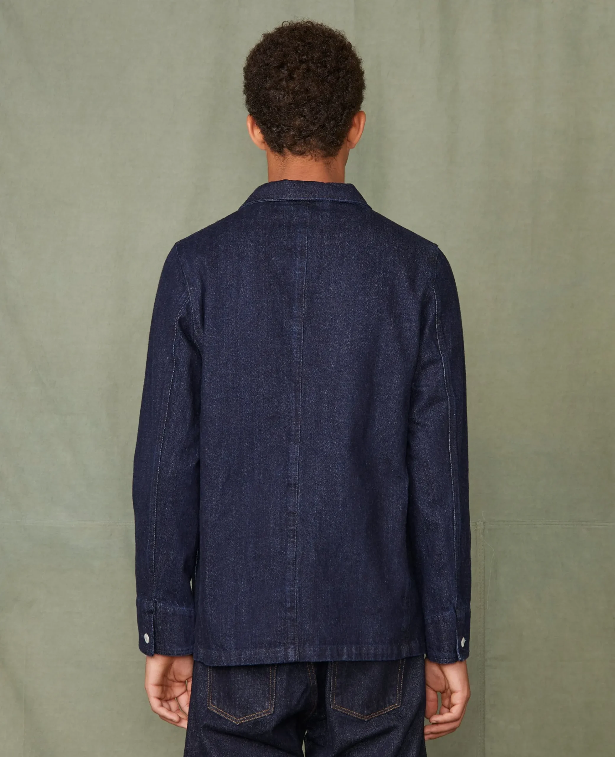 Veste chore denim selvedge japonais