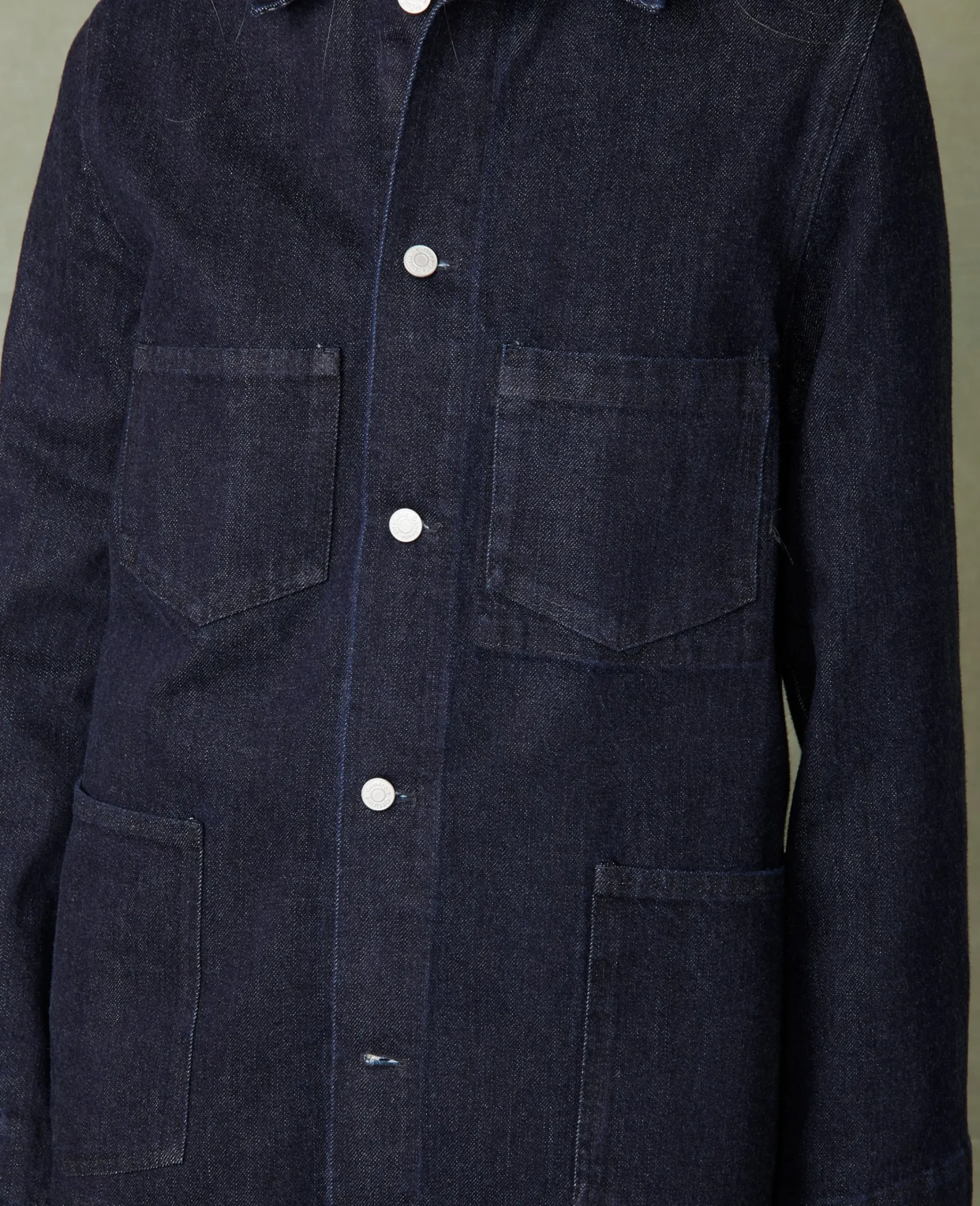 Veste chore denim selvedge japonais